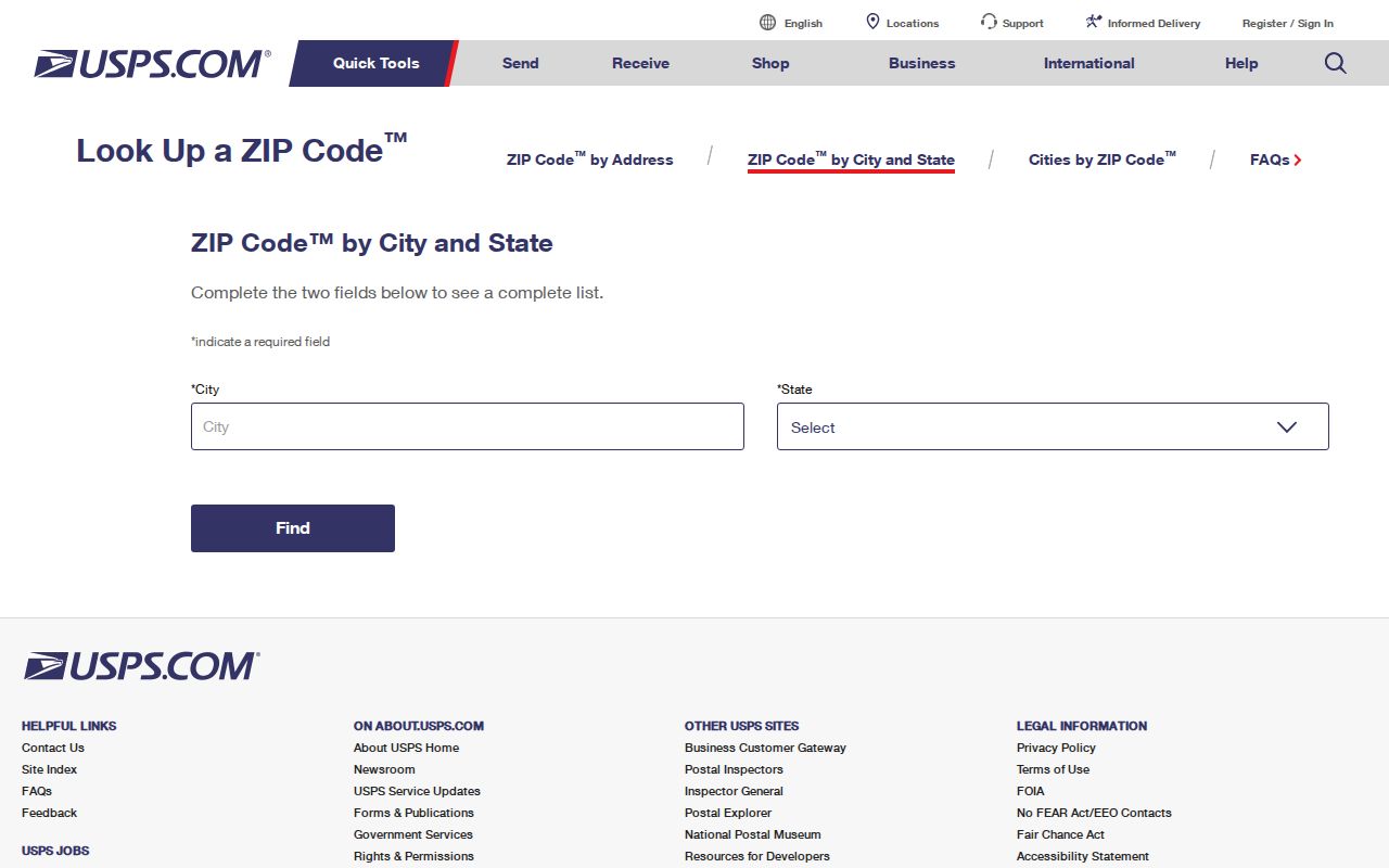 Mesquite ZIP code directory USPS ZIP lookup modes